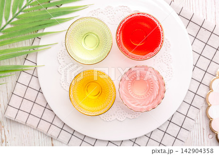 colorful Fruit Wine Drinks With Vibrant Flavors 142904358