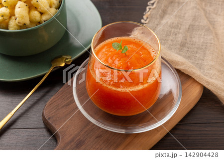 fresh Papaya Juice Drink With Tropical Fruit Flavor fresh Papaya Juice Drink With Tropical Fruit Flavor 142904428