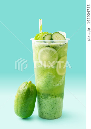 cucumber Bitter Melon Lemon Vegetable Fruit Cold Drink cucumber Bitter Melon Lemon Vegetable Fruit Cold Drink 142904738