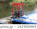 水車、インディアン水車、千歳川、千歳、サケ、鮭、河川、観光地、公園、施設、川 142904969