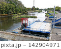 水車、インディアン水車、千歳川、千歳、サケ、鮭、河川、観光地、公園、施設、川 142904971