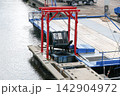 水車、インディアン水車、千歳川、千歳、サケ、鮭、河川、観光地、公園、施設、川 142904972