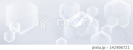 Abstract background with tech hexagonal pattern Abstract background with tech hexagonal pattern 142906721