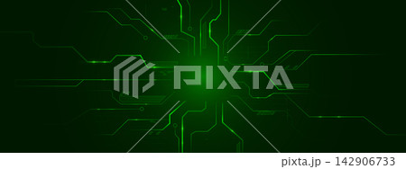 Technology background with glowing circuit board Technology background with glowing circuit board 142906733