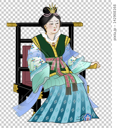 Empress of Emperor Tenji, Princess Yamatohime Empress of Emperor Tenji, Princess Yamatohime 142908168