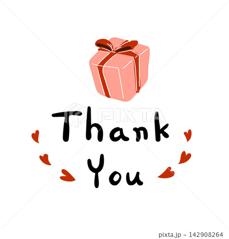 Thank You Korean Calligraphy Lettering 142908264