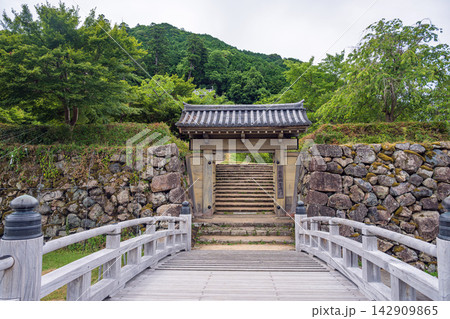 兵庫 出石城 登城橋と登城門 兵庫 出石城 登城橋と登城門 142909865