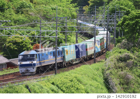 JR貨物、東海道本線のEF210形電気機関車 142910192
