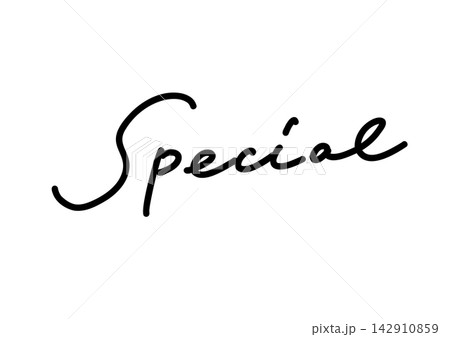 Specialの手書き文字 英語 Specialの手書き文字 英語 142910859