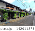 朝顔に彩られた長浜のお店 142911873