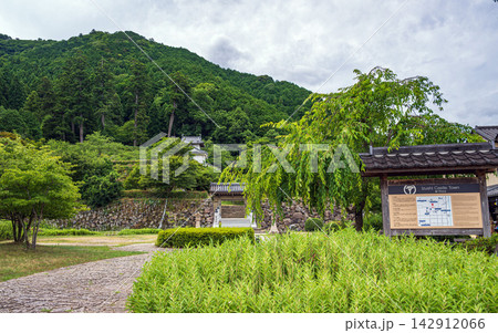 兵庫 出石城の全景 142912066