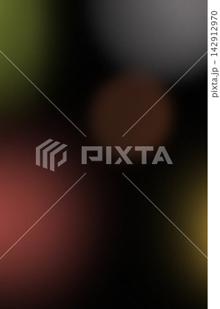 Multicolor Glowing Bokeh Lights on Black Background, Abstract Colorful Light Effect 142912970