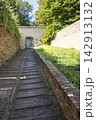 the pathway to the Piero della Francesca viewpoint, in Urbino, Italy 142913132