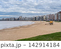Montevideo Playa Pocitos Bajada Buxareo Coastal Skyline Water 142914184