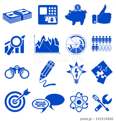 Business Icon Set 142914888
