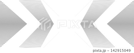 Vector chevrons elements featuring grey linear arrows and stripe pattern isolated on transparent background. Vector chevrons elements featuring grey linear arrows and stripe pattern isolated on transparent background. 142915049