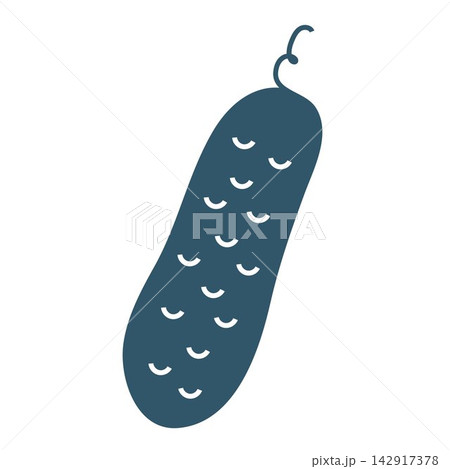 cucumber vector illustration  142917378