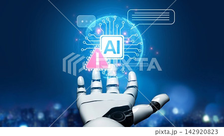 AI Prompt Error Warning in Chat Interface with Alert and System Issue Muxer AI Prompt Error Warning in Chat Interface with Alert and System Issue Muxer 142920823