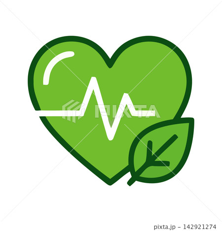 Simple vector graphic illustrating a beating heart with an EKG wave, symbolizing health and advanced cardiac care. Simple vector graphic illustrating a beating heart with an EKG wave, symbolizing health and advanced cardiac care. 142921274