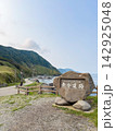 北海道の襟裳岬と帯広方面を結ぶ黄金道路（縦写真） 142925048
