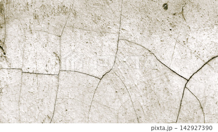 Cracked Plaster Surface Background Cracked Plaster Surface Background 142927390