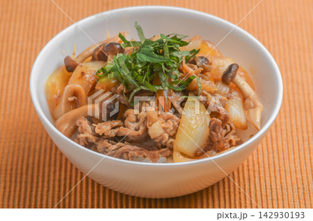 定番丼　豚丼 142930193