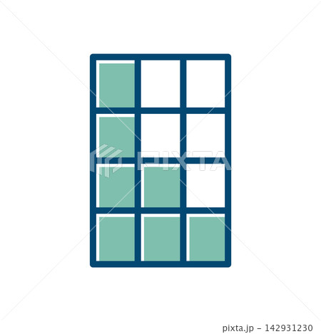 chocolate icon vector design template in white background 142931230