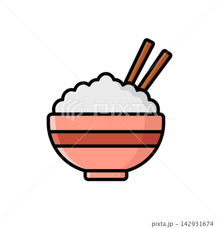 bowl icon vector design template in white background 142931674