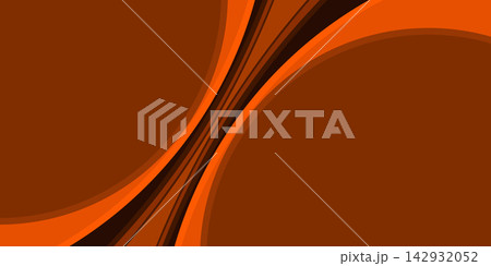Abstract flowing curves in warm brown and orange tones create a dynamic background Abstract flowing curves in warm brown and orange tones create a dynamic background 142932052