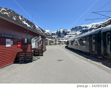 ノルウェー・ミュルダール駅(フロム鉄道) ノルウェー・ミュルダール駅(フロム鉄道) 142933163
