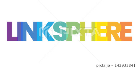 A dynamic colorful modern logo for LINKSPHERE presented with a smooth gradient of captivating rainbow colors A dynamic colorful modern logo for LINKSPHERE presented with a smooth gradient of captivating rainbow colors 142933841
