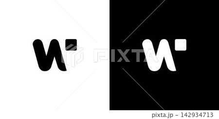 Modern and unique letter W initials logo design 142934713