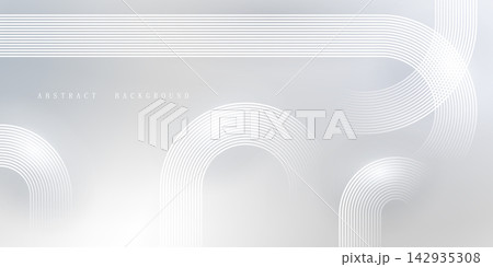white abstract background modern vector illustration 142935308