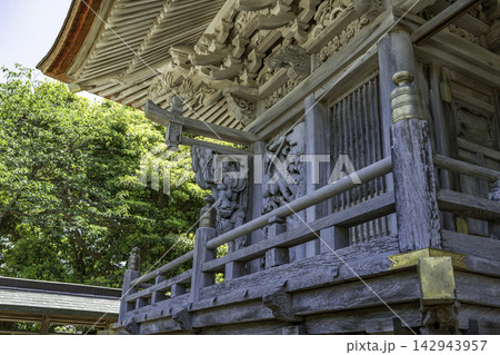 赤碕 神崎神社 本殿の彫刻 鳥取県琴浦町 赤碕 神崎神社 本殿の彫刻 鳥取県琴浦町 142943957