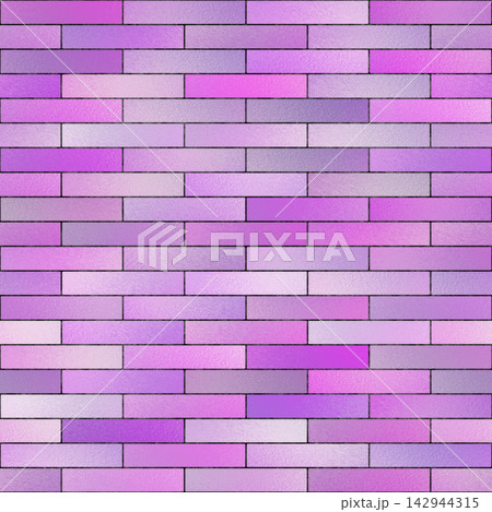 Purple Pink Gradient Brick Subway Tiles Texture 142944315