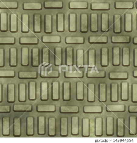 Muted Green Geometric Embossed Plate Seamless Texture Muted Green Geometric Embossed Plate Seamless Texture 142944554