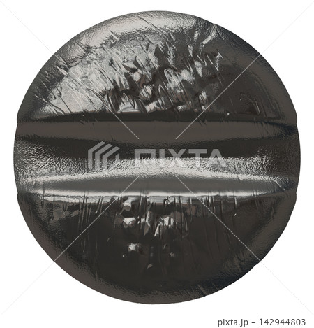 Dark Slotted Screw Head Macro Dark Slotted Screw Head Macro 142944803