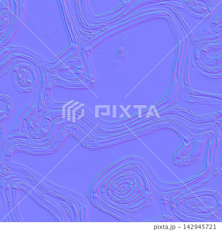 Abstract Liquid Swirl Surface Seamless Normal Map Abstract Liquid Swirl Surface Seamless Normal Map 142945721