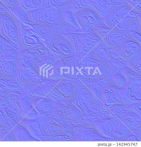 Fluid Topographic Swirls Seamless Normal Map Texture Fluid Topographic Swirls Seamless Normal Map Texture 142945747