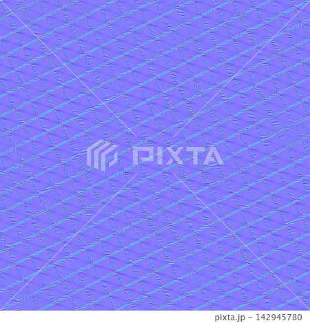 Wrinkled Diamond Matelasse Seamless Normal Map 142945780