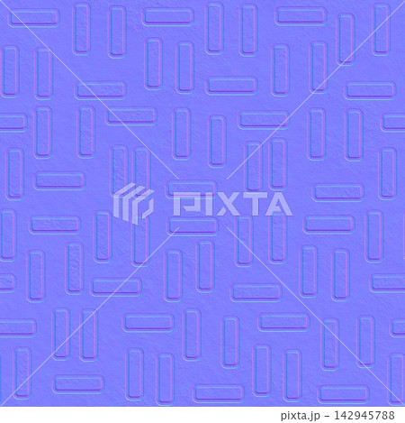 Modern Rectangular Paver Blocks Seamless Normal Map Modern Rectangular Paver Blocks Seamless Normal Map 142945788