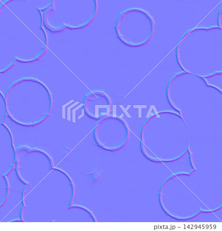 Minimal Soap Bubble Rings Seamless Normal Map Minimal Soap Bubble Rings Seamless Normal Map 142945959