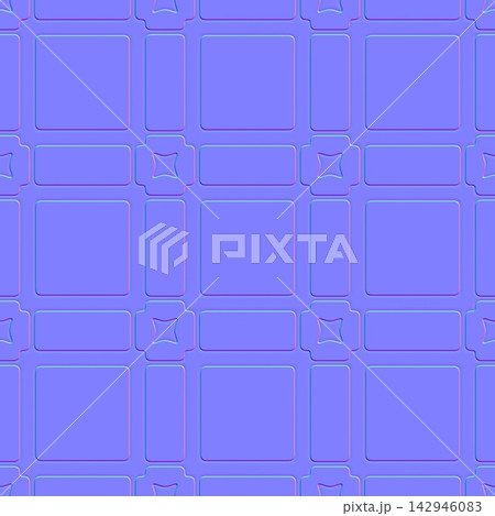 Modular Rectangular Grid Tiles Seamless Normal Map Modular Rectangular Grid Tiles Seamless Normal Map 142946083