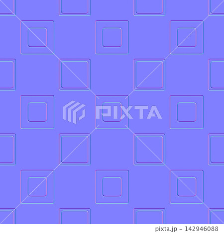 Modern Inset Square Wall Panels Seamless Normal Map Modern Inset Square Wall Panels Seamless Normal Map 142946088
