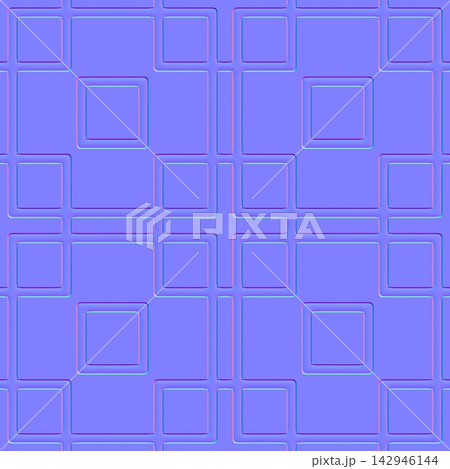 Modern Stepped Grid Wall Panels Seamless Normal Map Modern Stepped Grid Wall Panels Seamless Normal Map 142946144