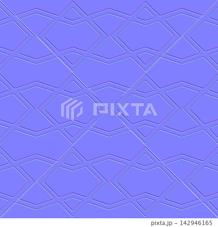 Interlocking Hourglass Diamond Tiles Seamless Normal Map Interlocking Hourglass Diamond Tiles Seamless Normal Map 142946165