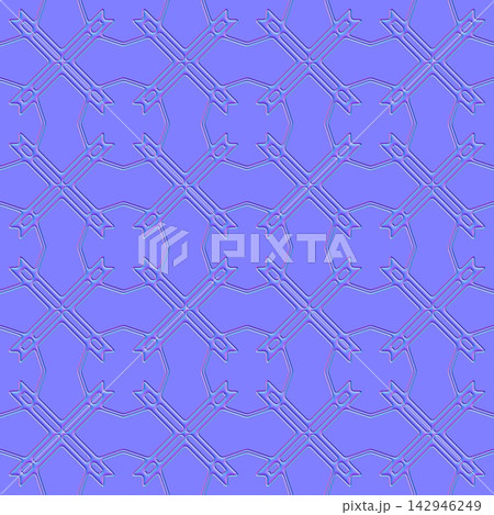 Diagonal Chevron Cross Lattice Seamless Normal Map Diagonal Chevron Cross Lattice Seamless Normal Map 142946249