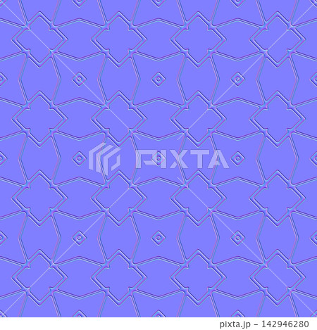 Four-Point Star and Diamond Cladding Normal Map Four-Point Star and Diamond Cladding Normal Map 142946280