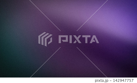 Abstract purple navy teal grainy gradient blur background tech grunge wallpaper banner backdrop template 4K 142947757