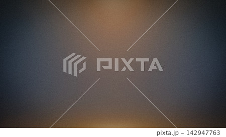 Abstract grainy wallpaper with dark blue brown and orange gradient background 4K tech blur grunge banner backdrop templa 142947763
